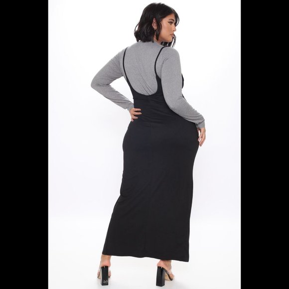 Fashion Nova Better Mix It Up Maxi Cami Dress (JUST THE DRESS) - Picture 6 of 8